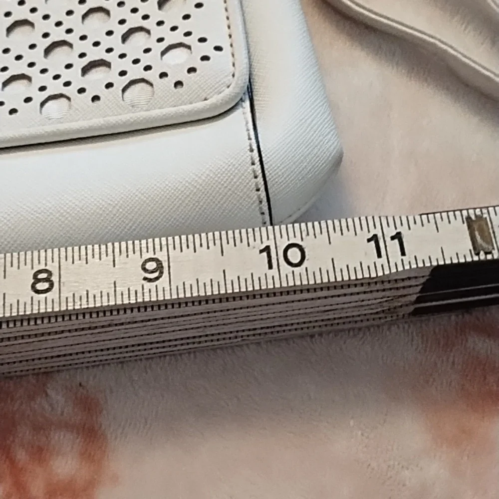 Kate Spade NY White Perforated Bag